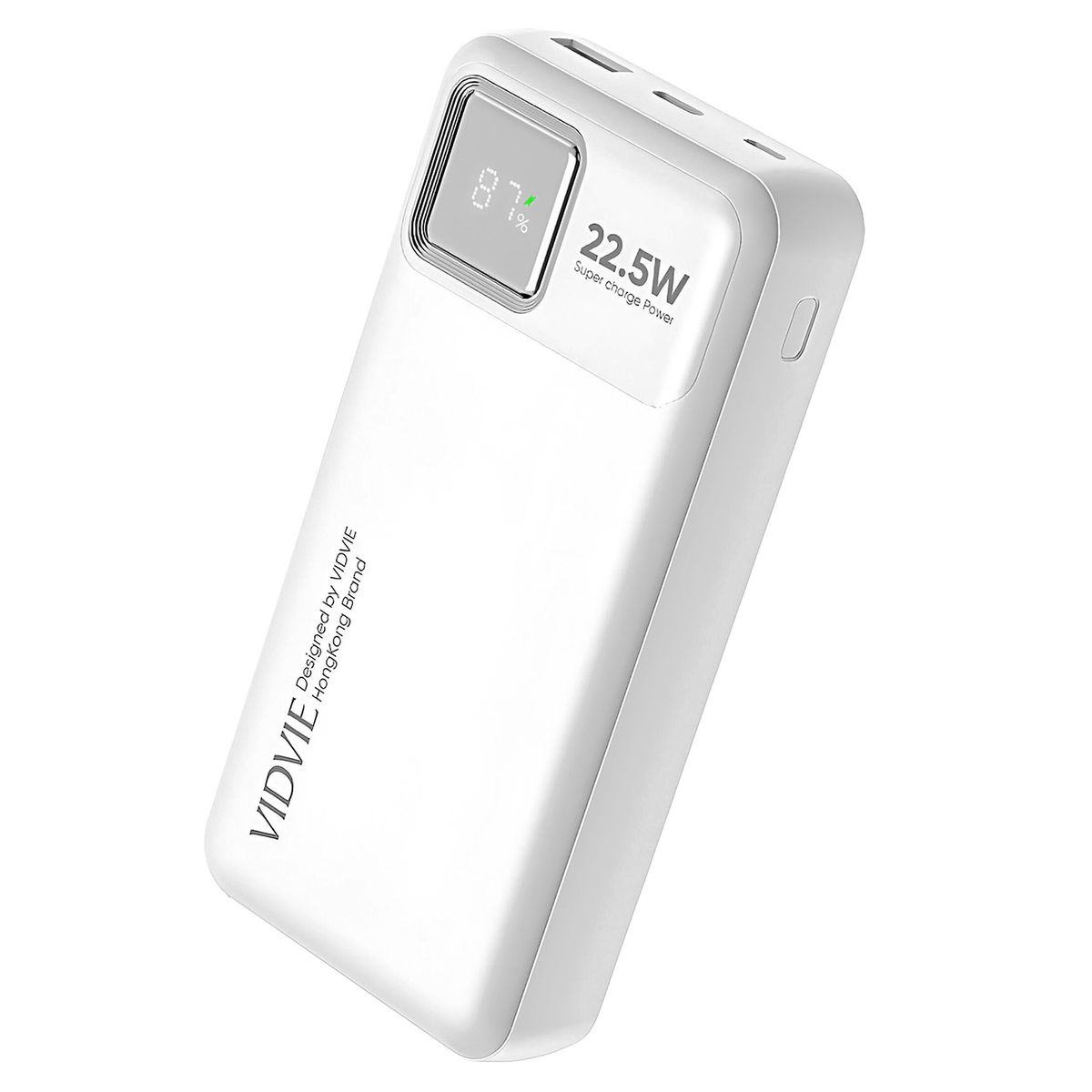 GENERICO - Cargador Portatil 20000 Mah. Power Bank Led Digital Screen