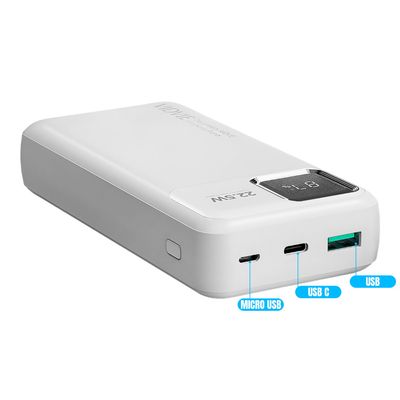 Imagen 2 del producto Cargador Portatil 20000 Mah. Power Bank Led Digital Screen