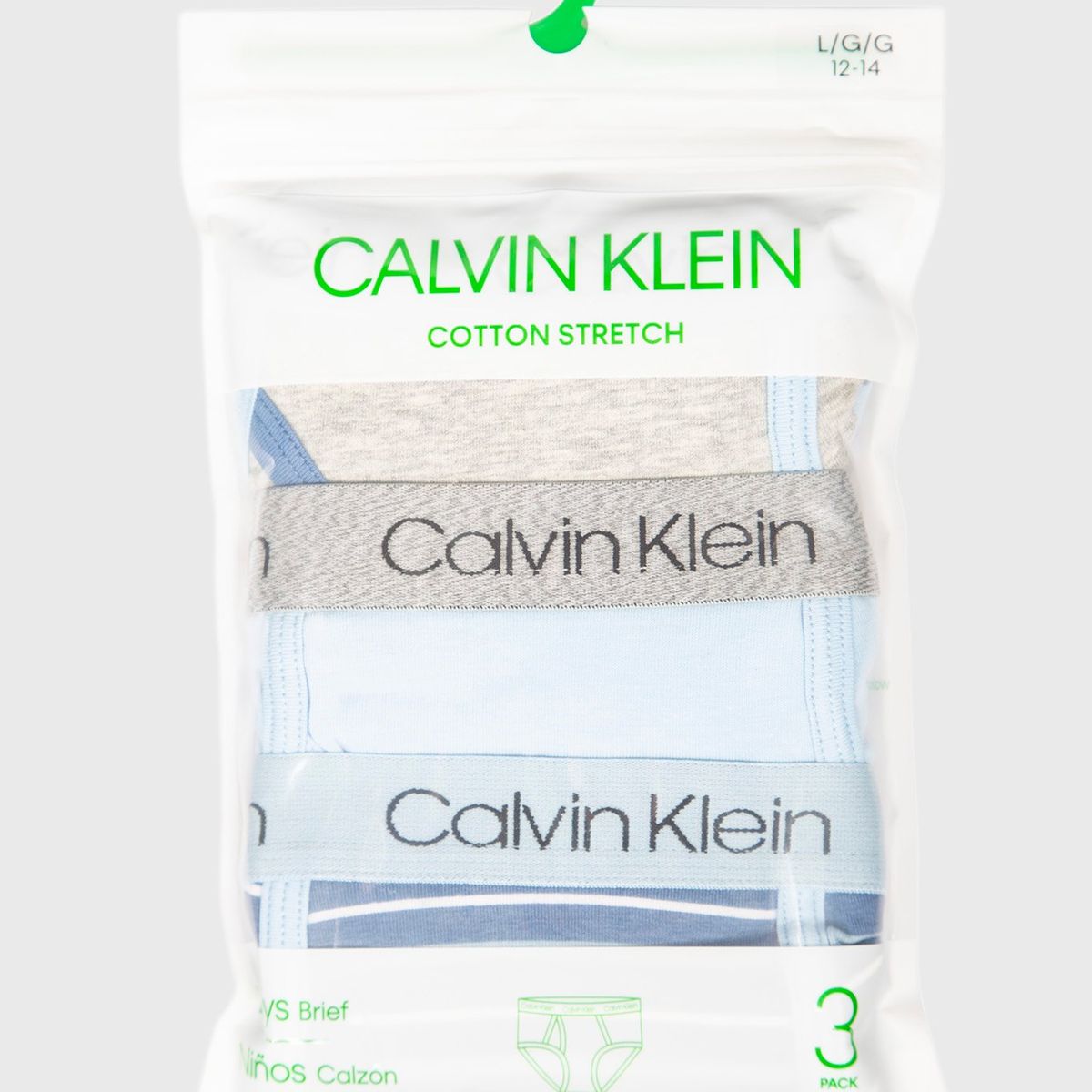 CALVIN KLEIN - Boxer Niño Cotton Stretch Azul Calvin Klein