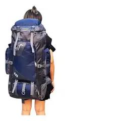 GENERICO - Mochila Bolso Impermeable Camping Trekking Y Viajes D 90ltrs