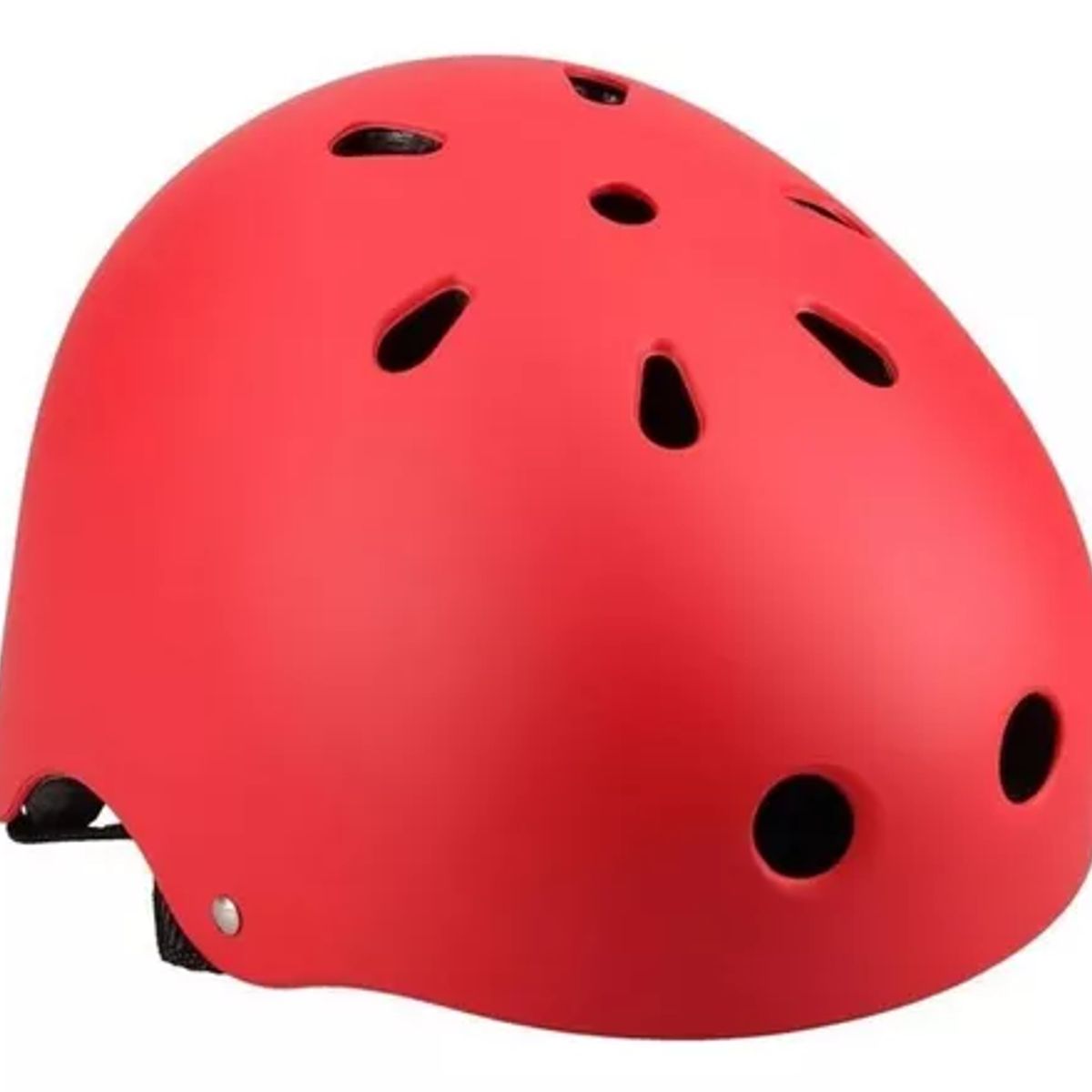 GENERICO - Casco Street Runner Bicicleta Skate Roller  color rojo
