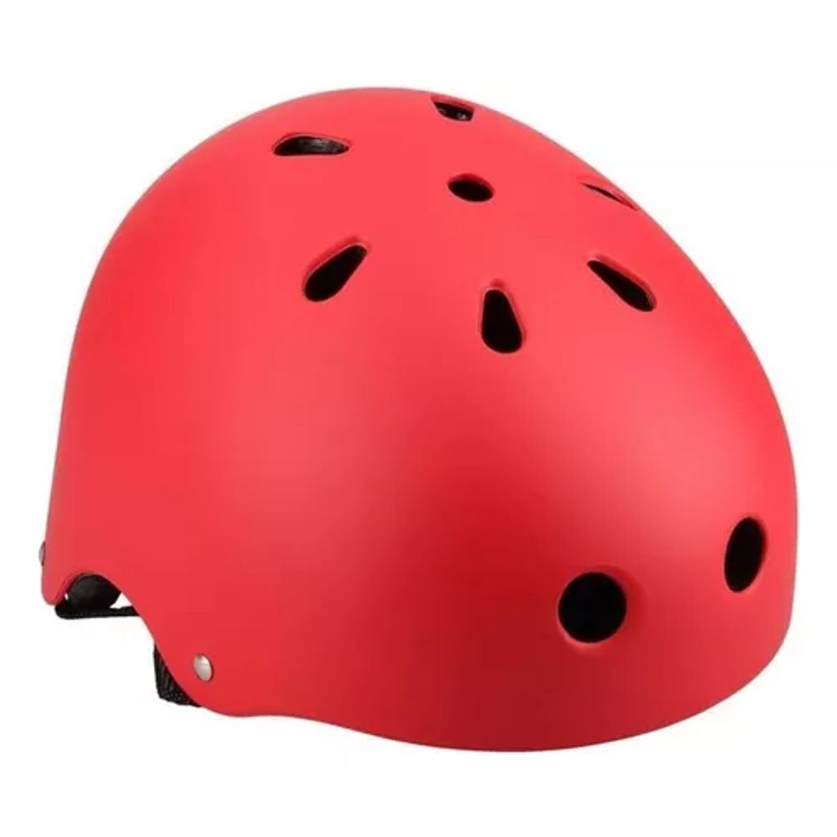 GENERICO - Casco Street Runner Bicicleta Skate Roller  color rojo