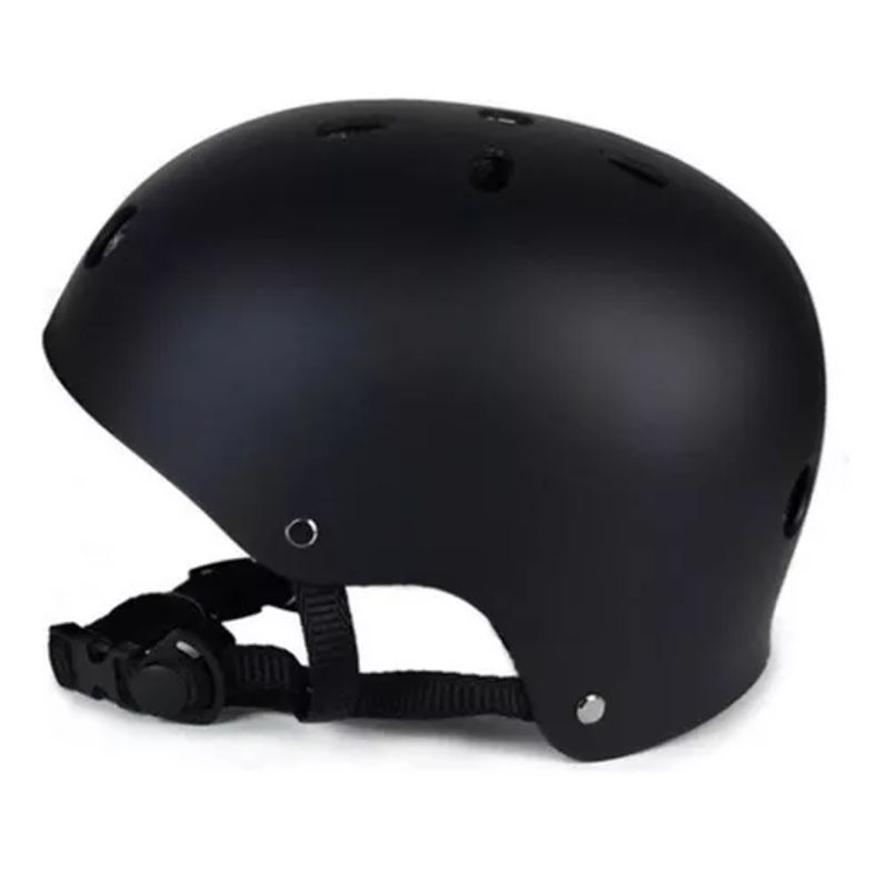 GENERICO - Casco Street Runner Bicicleta Skate Roller color negro
