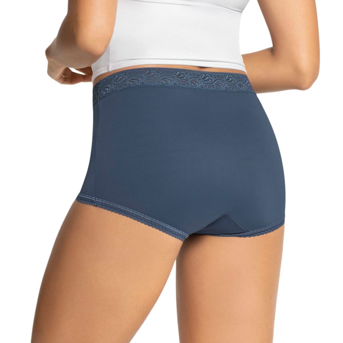 LEONISA - Pack x 3 calzones clásicos con toques de encaje 118X3 Rosado