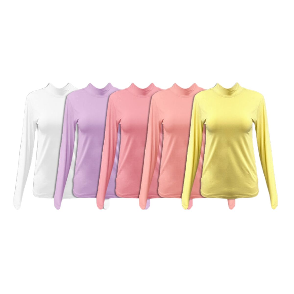 UTILISIMO - Pack 6 Camisetas Juvenil Niña Manga Larga Beatle Bambu