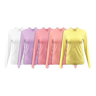 Imagen 2 del producto Pack 6 Camisetas Juvenil Niña Manga Larga Beatle Bambu