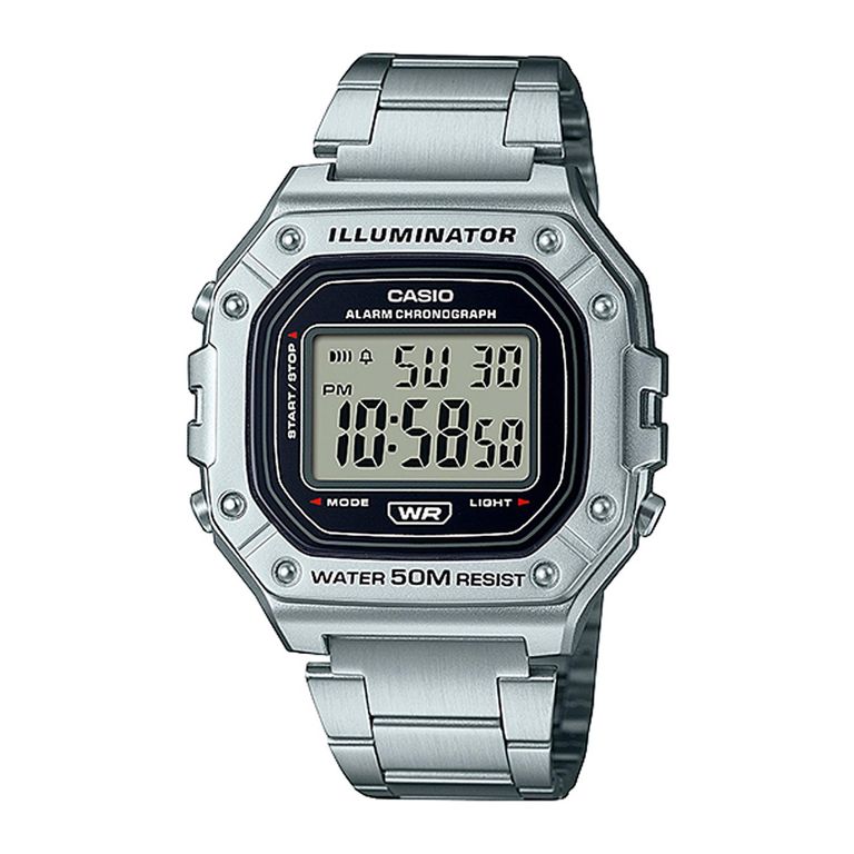 Reloj Hombre W-218HD-1AVDF Plateado TALLA UNICA