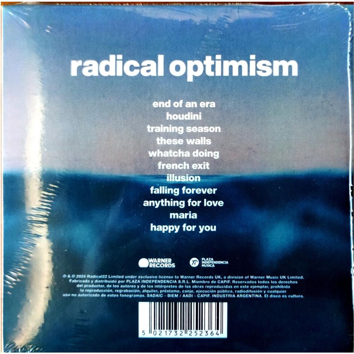HITWAY MUSIC - DUA LIPA - RADICAL OPTIMISM - CD HITWAY MUSIC