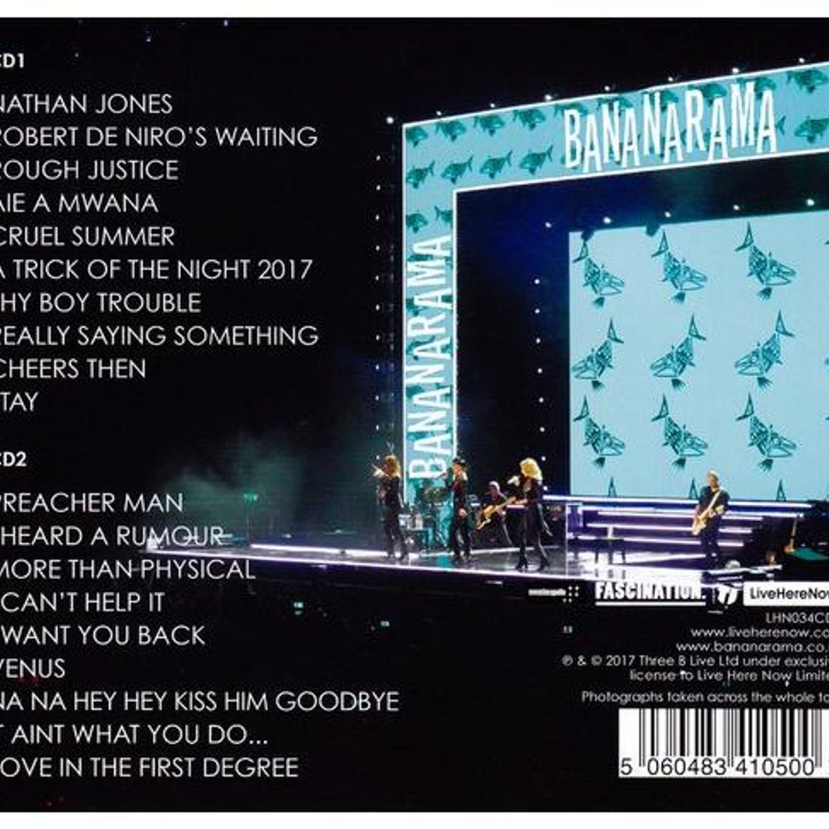 HITWAY MUSIC - BANANARAMA-LIVE AT THE LONDON EVENTIM HAMMERSMITH APOLLO2CD