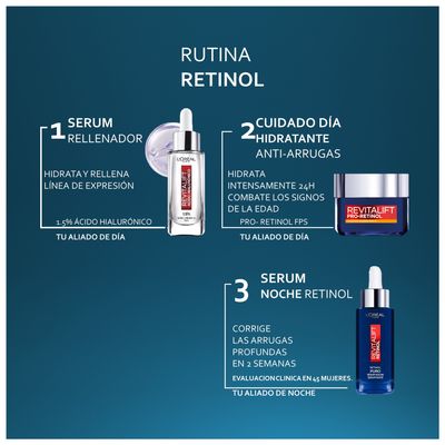 Imagen 2 del producto Rutina Revitalif Serum Dia y Noche Retinol + Crema Dia FTS