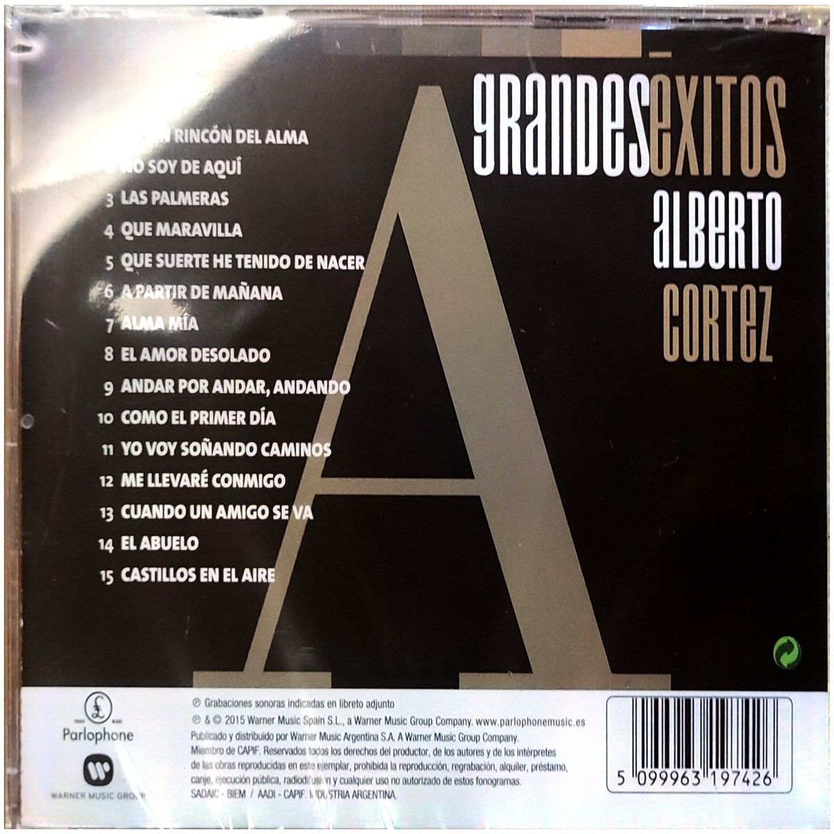 HITWAY MUSIC - ALBERTO CORTEZ - GRANDES EXITOS - CD HITWAY MUSIC