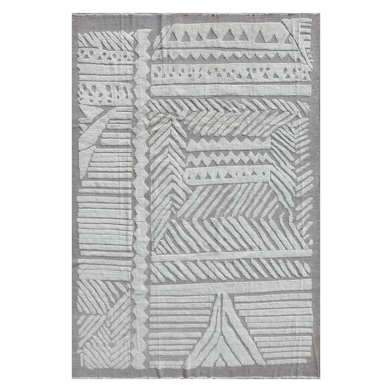 CONSORCIO PERSA - Alfombra Persa Clásica de Lana tonos neutros, Karachi 3.00 x 2.50 mts.