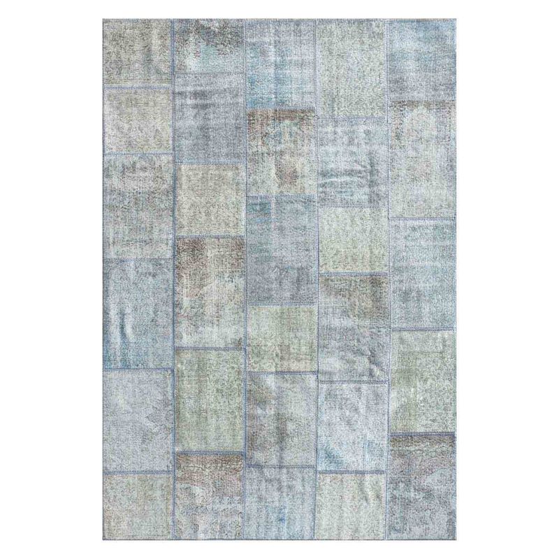 CONSORCIO PERSA - Alfombra Persa de Lana, Patchwork Vintage 3.00 x 2.00 mts.