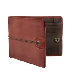 GINO RODINIS - Billetera Hombre Texas 161 Rojo