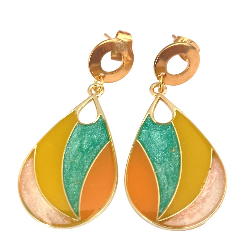CATHALIFAUDJOYAS - AROS RESINA PIGMENTADA