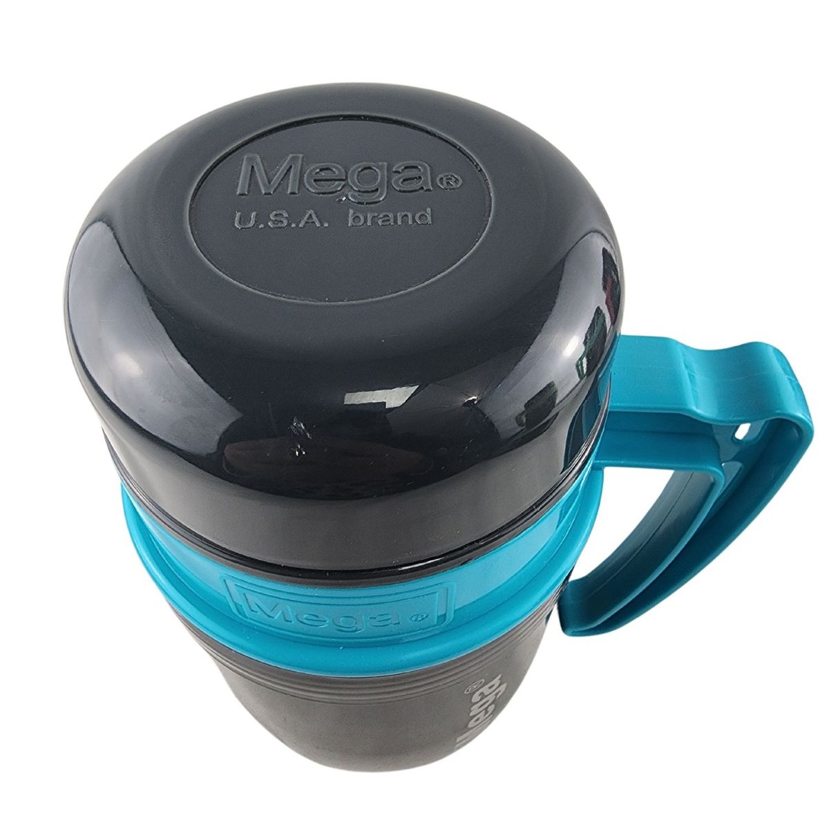 MEGA - Termo New Mega 430mL Comida Caliente Boca Ancha es Celeste