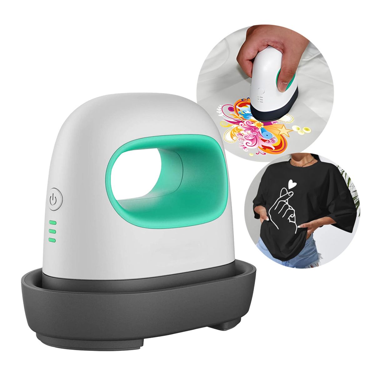 GENERICO - Máquina Mini Plancha Portátil Para Estampado Con Vinil