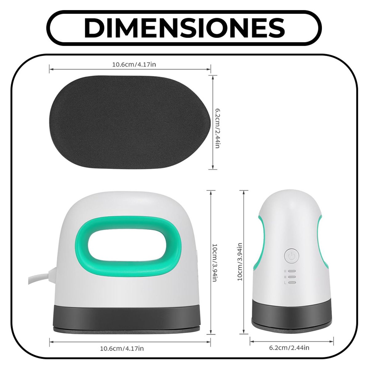 GENERICO - Máquina Mini Plancha Portátil Para Estampado Con Vinil