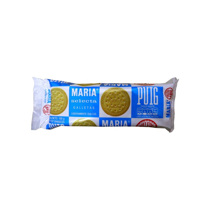 SELECTA DIAMANTE - Galleta María Puig 168g Receta Tradicional