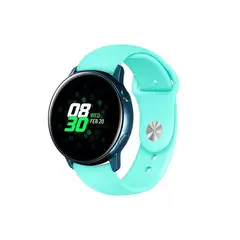 GENERICO - Correa Compatible Samsung Watch Active 1 & 2 Verde Ment 20mm