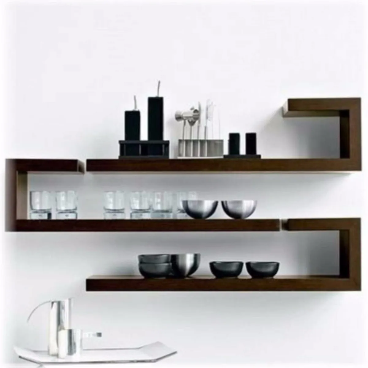 GENERICO - Repisa Flotante Culebra