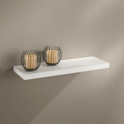 Imagen 2 del producto Repisa Flotante Recta Gruesa 50CM BLANCA