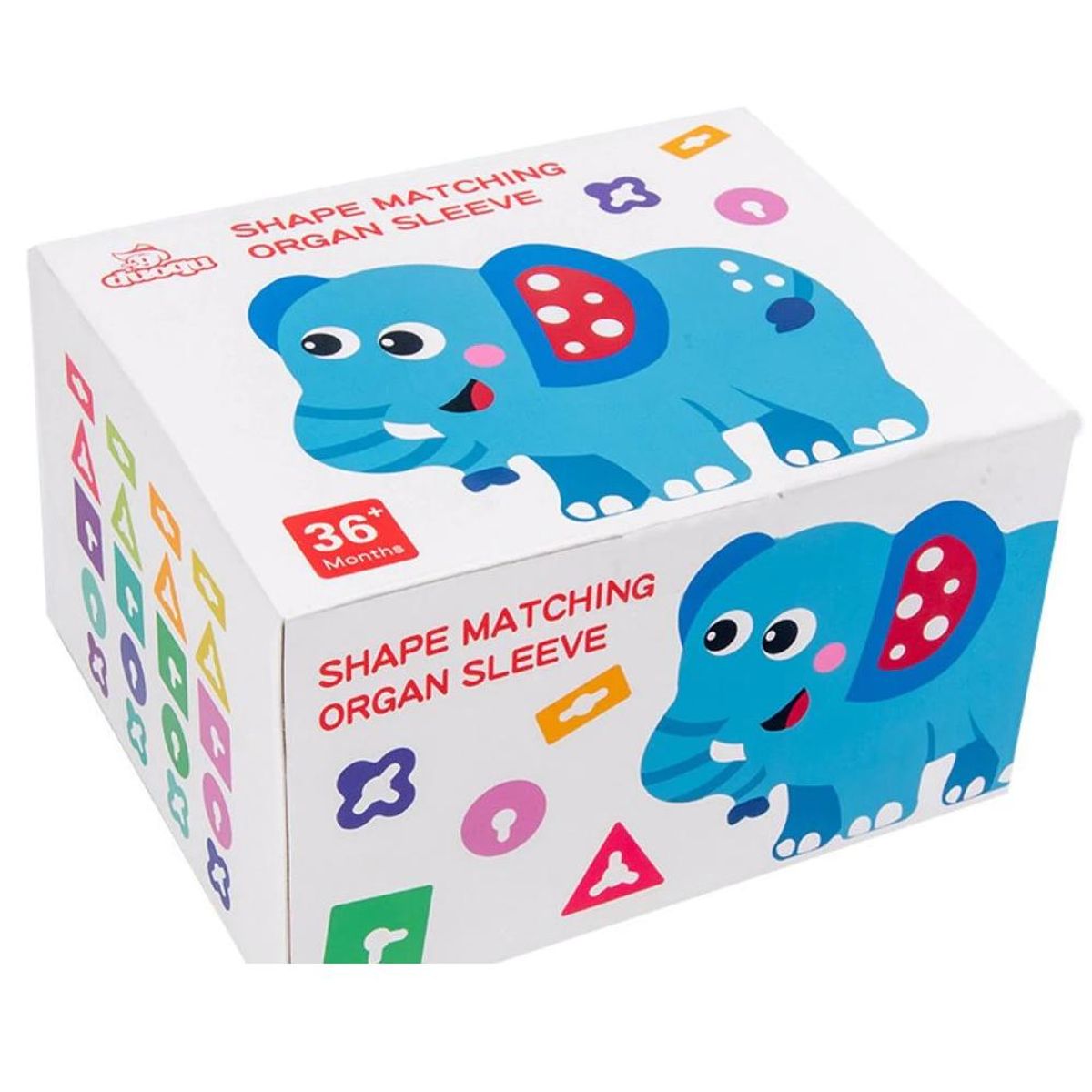 ARTIDIX - Juego de Encaje con Figura de Elefante para niños