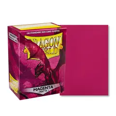 LA COMARCA - Protectores Dragon Shield Estandar Matte Magenta 100unid
