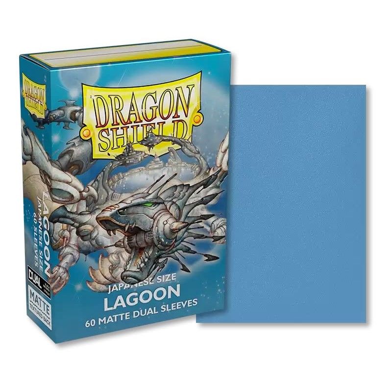 LA COMARCA - Protectores Dragon Shield - Japanese Dual Matte - Lagoon