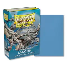 LA COMARCA - Protectores Dragon Shield - Japanese Dual Matte - Lagoon