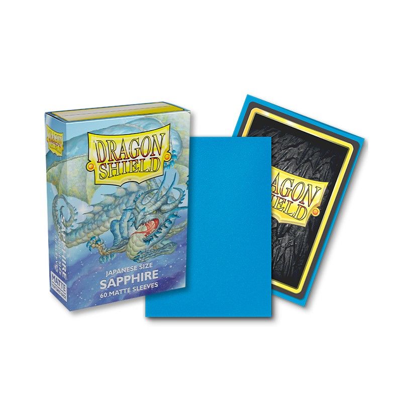 LA COMARCA - Protectores Dragon Shield - Japanese Matte - Sapphire