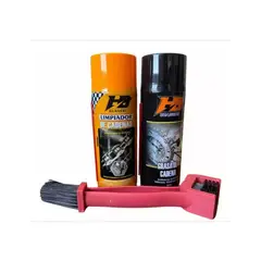 GENERICO - Kit limpiador lubricante y limpia cadena