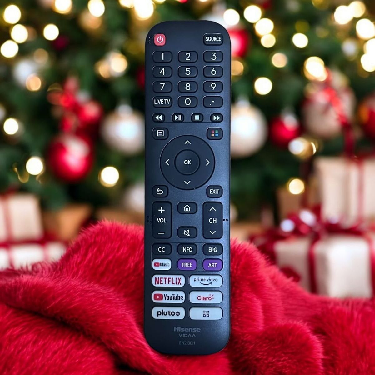 HISENSE - CONTROL REMOTO HISENSE ANDROID TV FULL SMART TV 8K GENERICO