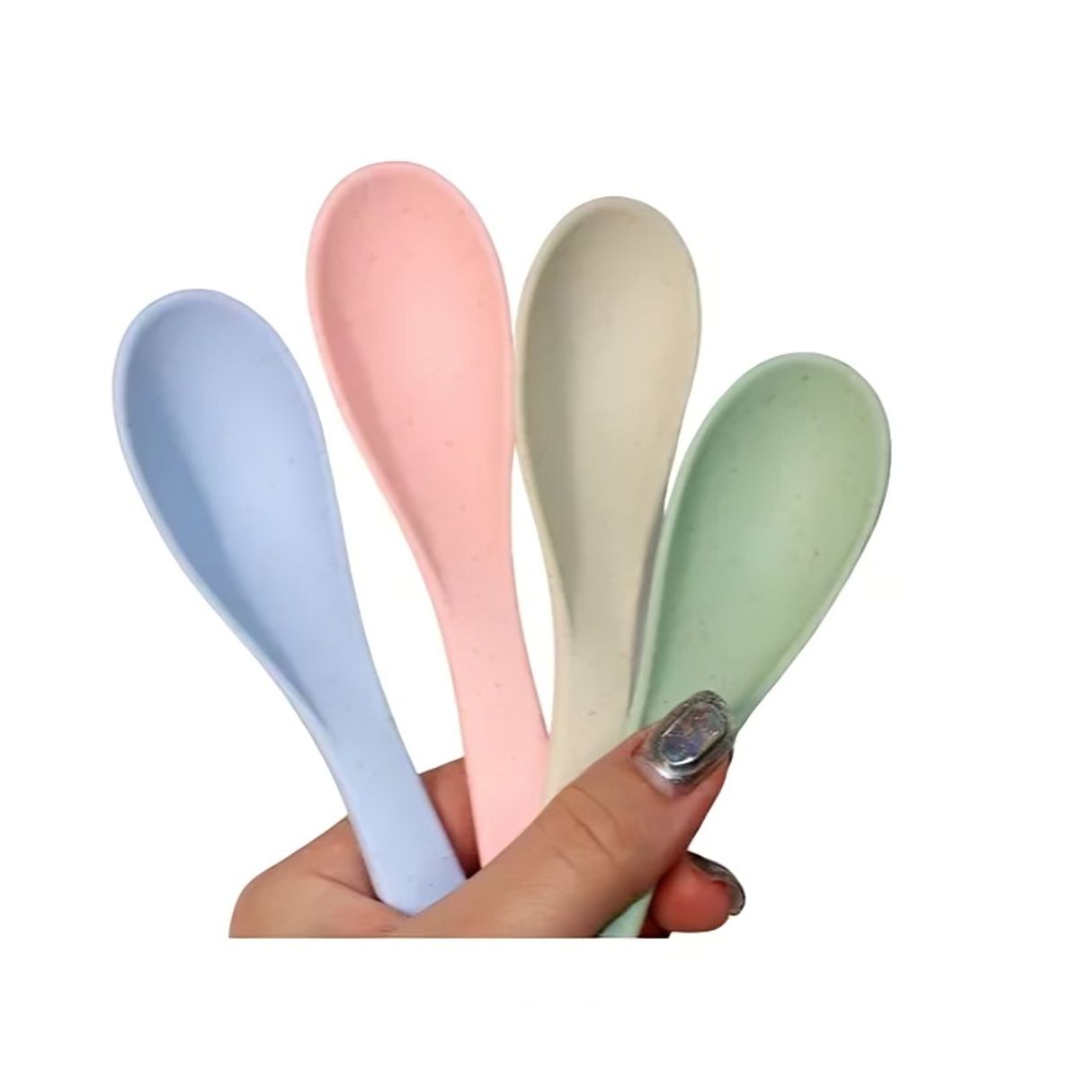 OEM - Set Cucharas Plásticas 4 Colores