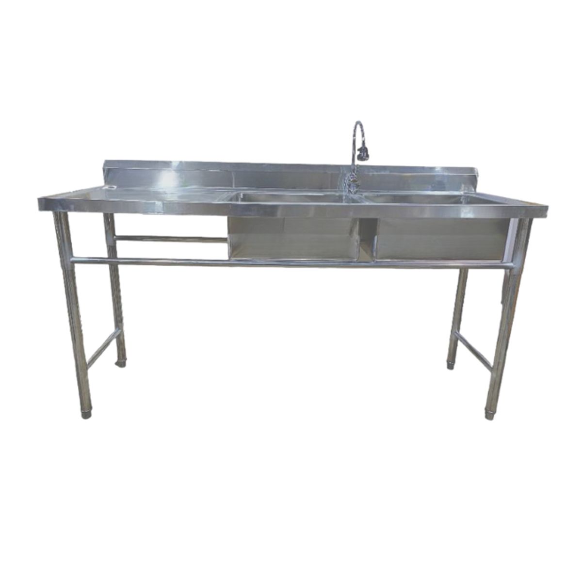 MODERN SPACE - Lavafondos 175x60x90 Cm Con Secador + 1 Llave Monomando