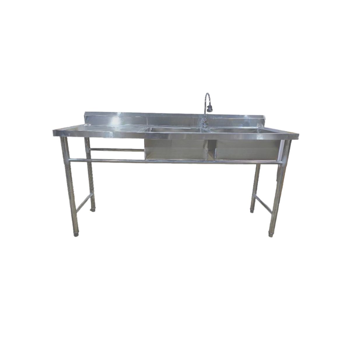 MODERN SPACE - Lavafondos 175x60x90 Cm Con Secador + 1 Llave Monomando