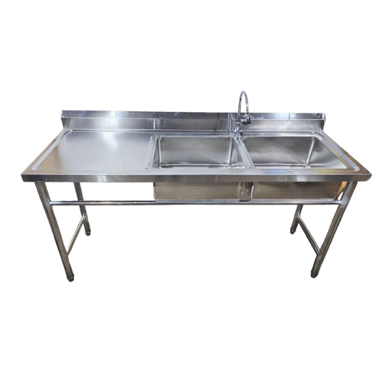 MODERN SPACE - Lavafondos 175x60x90 Cm Con Secador + 1 Llave Monomando