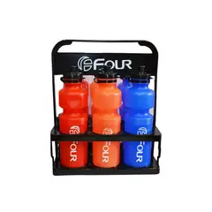 FOUR - Porta 6 Botellas Hidratación Deportistas (No Incluye Botellas)
