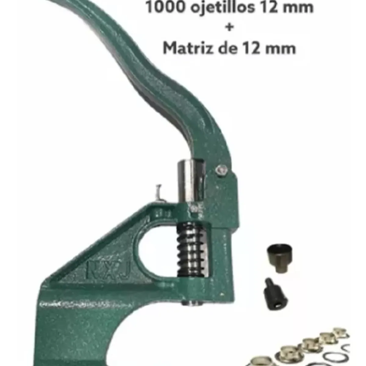 U BUY - Maquina De Broches + 1000 Ojetillos De 12 + Matriz De 12