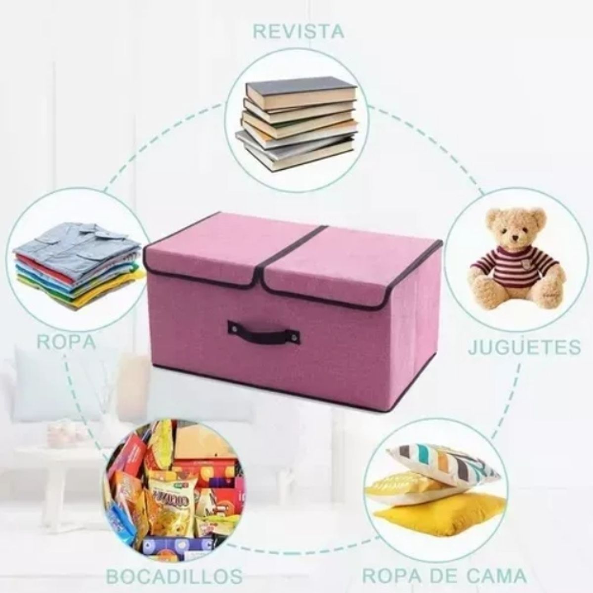 U BUY - Caja De Almacenamiento De Ropa Grande Plegable