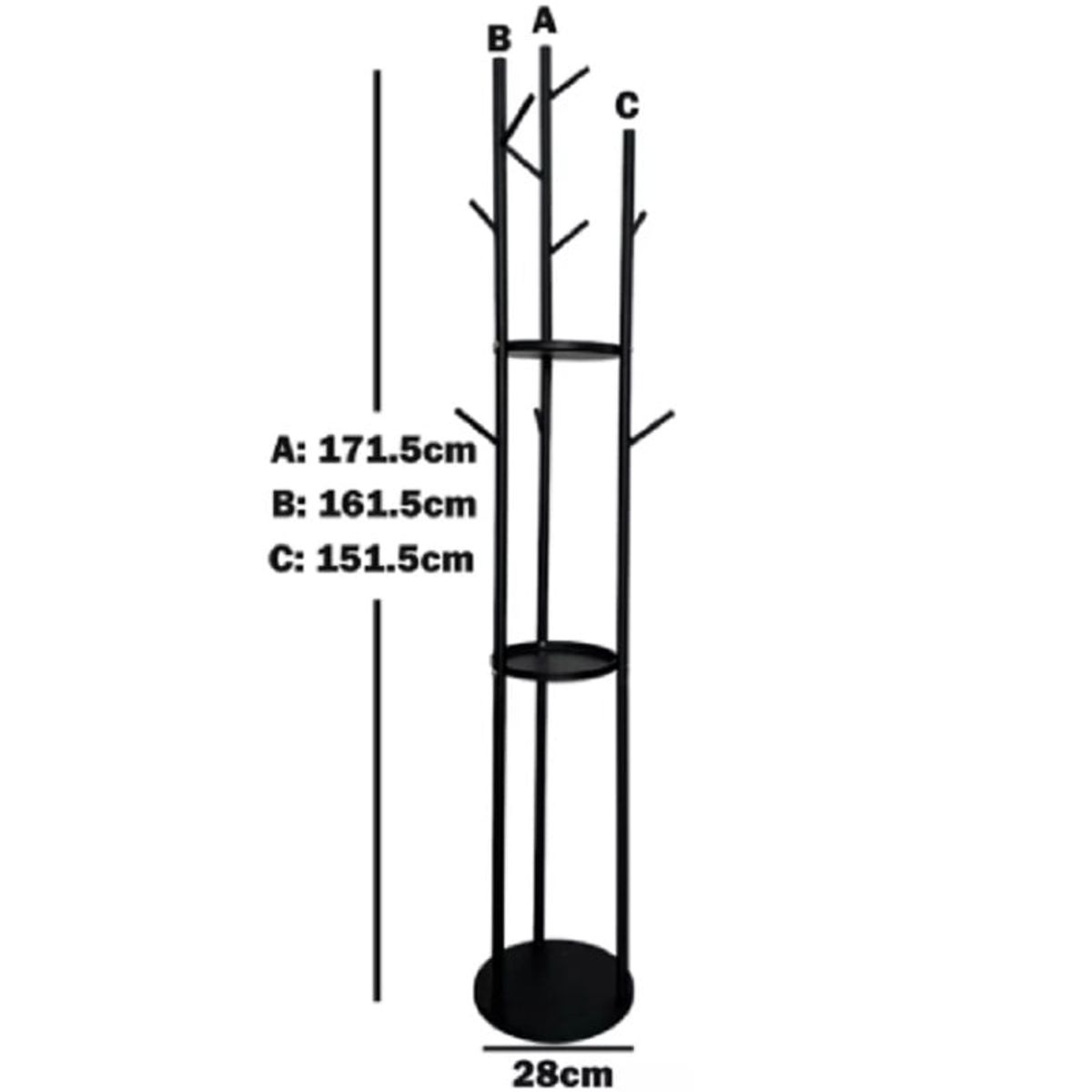 U BUY - Perchero De Pie De Lujo Ligero Ganchos De Ropa Para El Hogar