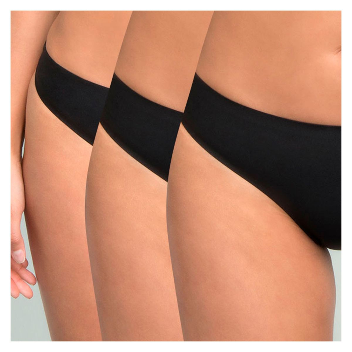 INTIME - Calzón Pack Colaless Mujer Intime