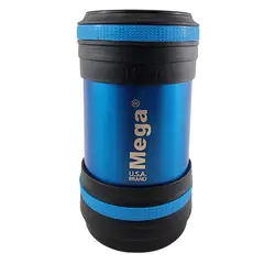 MEGA - Termo Maxx 400mL Comidas Metalico Acero Inoxidable Azul