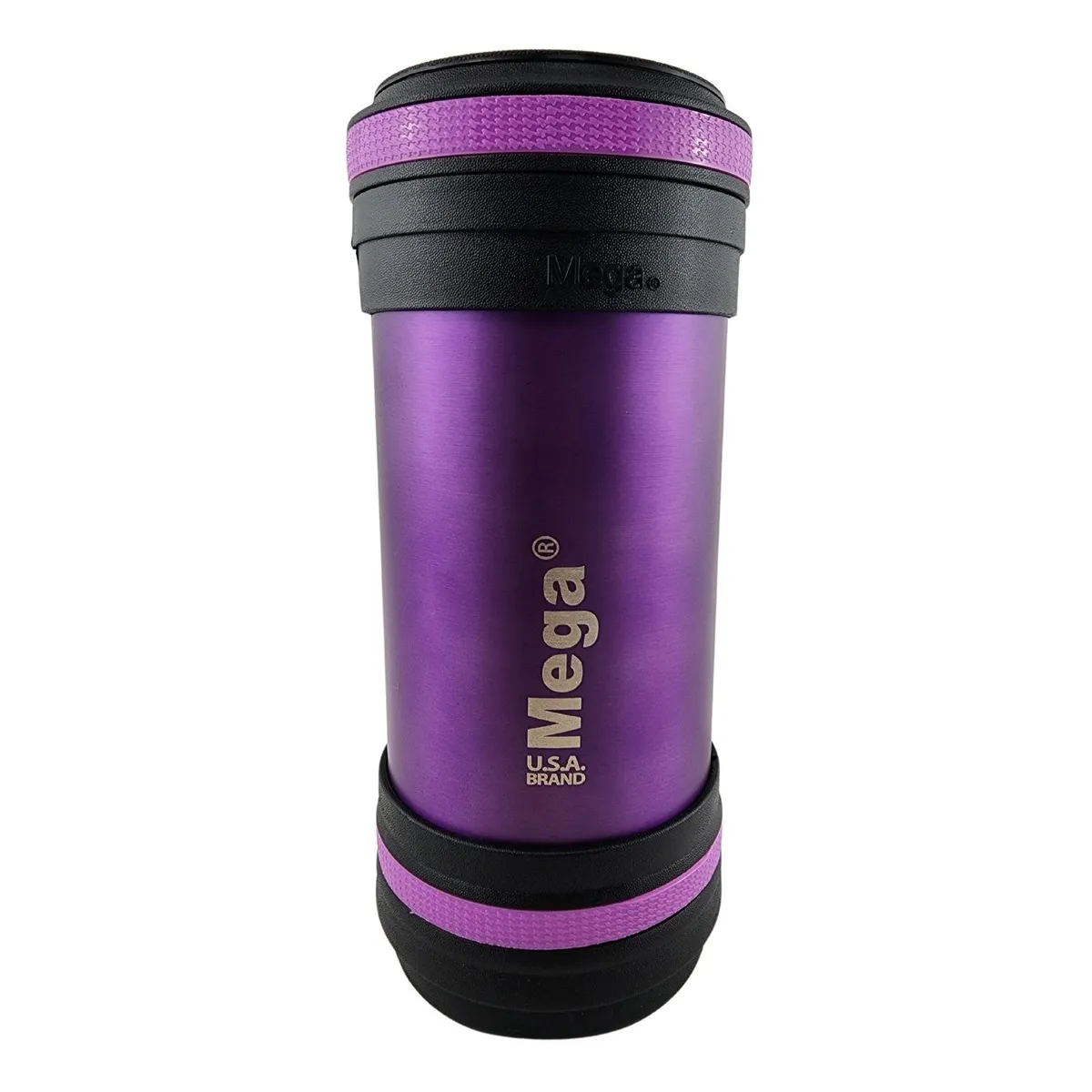MEGA - Termo Mega Maxx 600mL Comidas Metalico Acero Inoxidable Morado