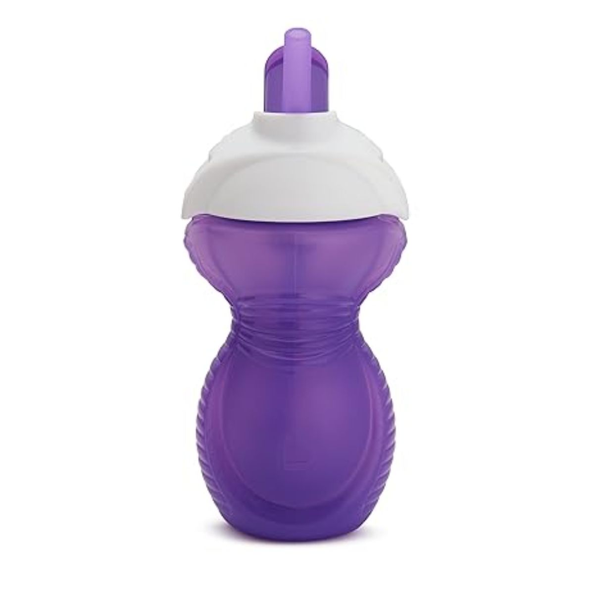 MUNCHKIN - Vaso Antiderrame MUNCHKIN Click Lock Flip Straw Cup Púrpura