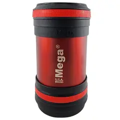 MEGA - Termo Maxx 400mL Comidas Metalico Acero Inoxidable Rojo