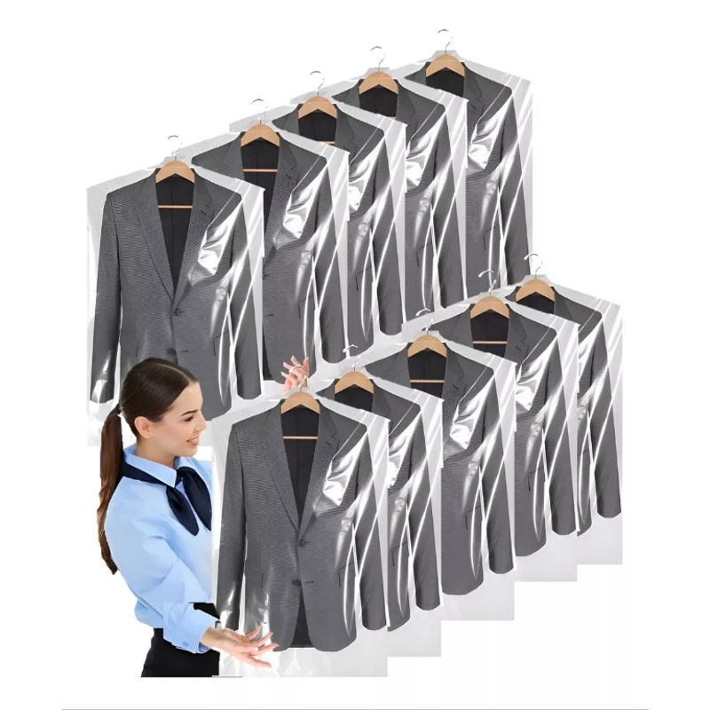 U BUY - X10 Fundas Para Ropa 120x60 Funda Protectora Para Colgar Rop
