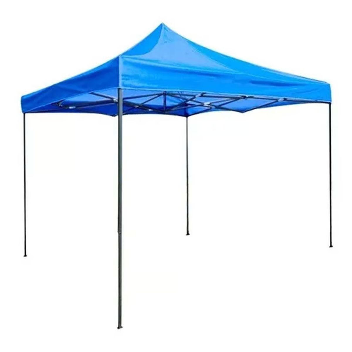 U BUY - Pack Toldo 3x3 Metros Azul + Mesa Plegable Blanca 180 cm