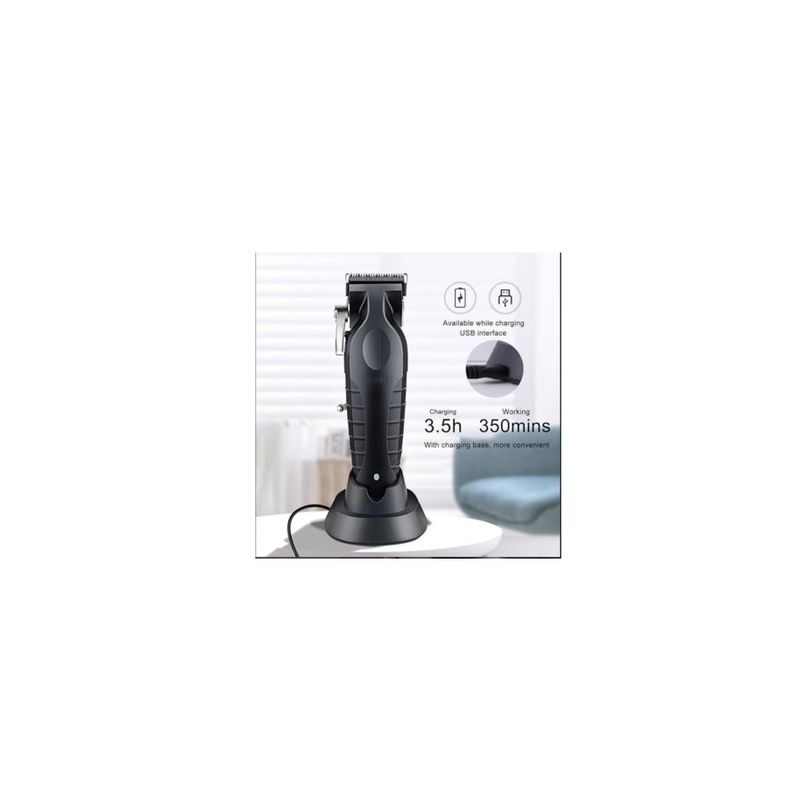 GENERICO - Kemei® Maquina De Corte Transborder Barber Km-2296 7200PRM