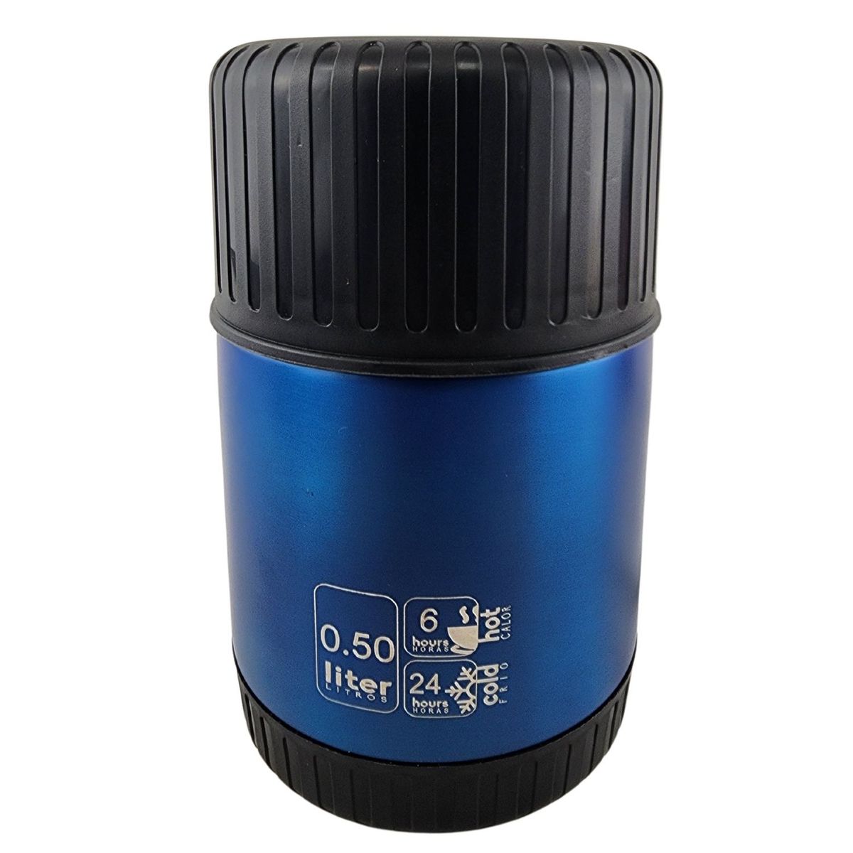 MEGA - Termo Mega Magnum 500mL Comidas Metalico Acero Inoxidable Azul